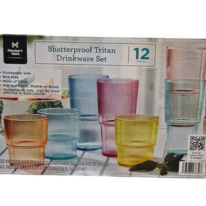 Member's Mark Shatterproof 12-piece Drinkware Set